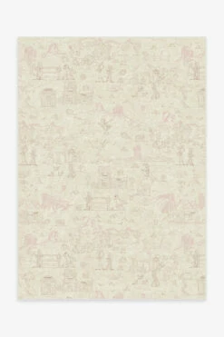 Buy 🤩 Ruggable Woody's Roundup Soft Rose Pink Rug ⭐