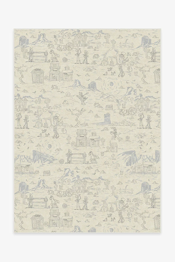 Best deal π€© Ruggable Woody's Roundup Stone Blue Rug π 2 Best deal π€© Ruggable Woody's Roundup Stone Blue Rug π - Image 2