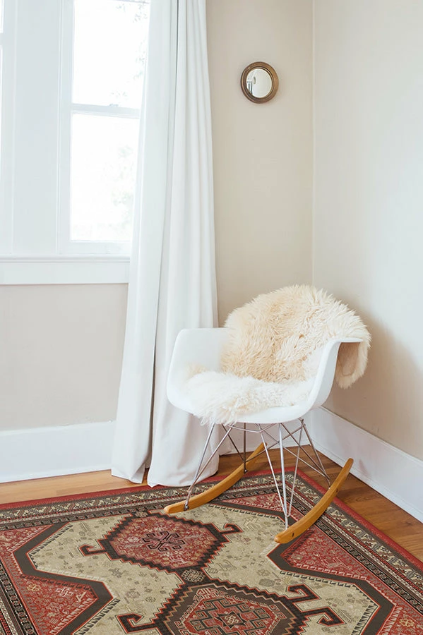 Wholesale 🤩 Ruggable Zareen Paprika Red Rug 🔥 4 Wholesale 🤩 Ruggable Zareen Paprika Red Rug 🔥 - Image 4