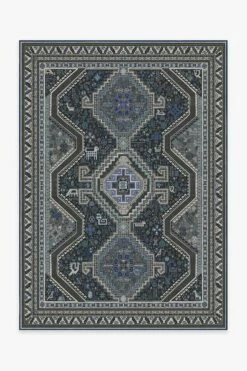 Hot Sale ✨ Ruggable Zareen Steel Blue Rug 🔥