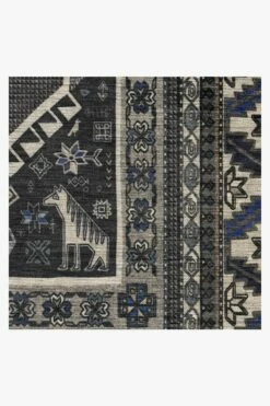 Hot Sale ✨ Ruggable Zareen Steel Blue Rug 🔥 -Area Rugs Sales Store zareen qashqai steel blue D RC JB002 27