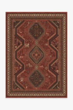 Hot Sale 😉 Ruggable Zareen Scarlet Red Rug 😀