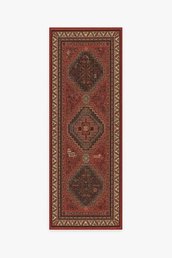 Hot Sale 😉 Ruggable Zareen Scarlet Red Rug 😀 6 Hot Sale 😉 Ruggable Zareen Scarlet Red Rug 😀 - Image 6