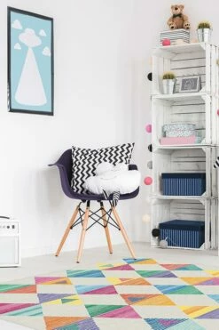 Buy ⭐ Ruggable Ziggy Multicolor Rug 🤩 11 Buy ⭐ Ruggable Ziggy Multicolor Rug 🤩 -Area Rugs Sales Store ziggy multicolor C RC PG004 57